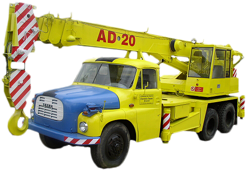 Jeřáb Tatra 148 AD20