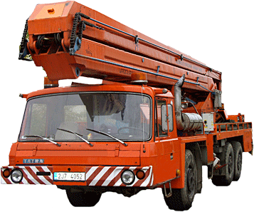 Jeřáb MP 27 Tatra  T815